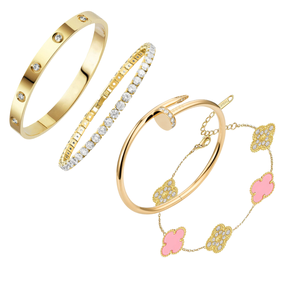 Eternity | Set – Gold with Zirconia