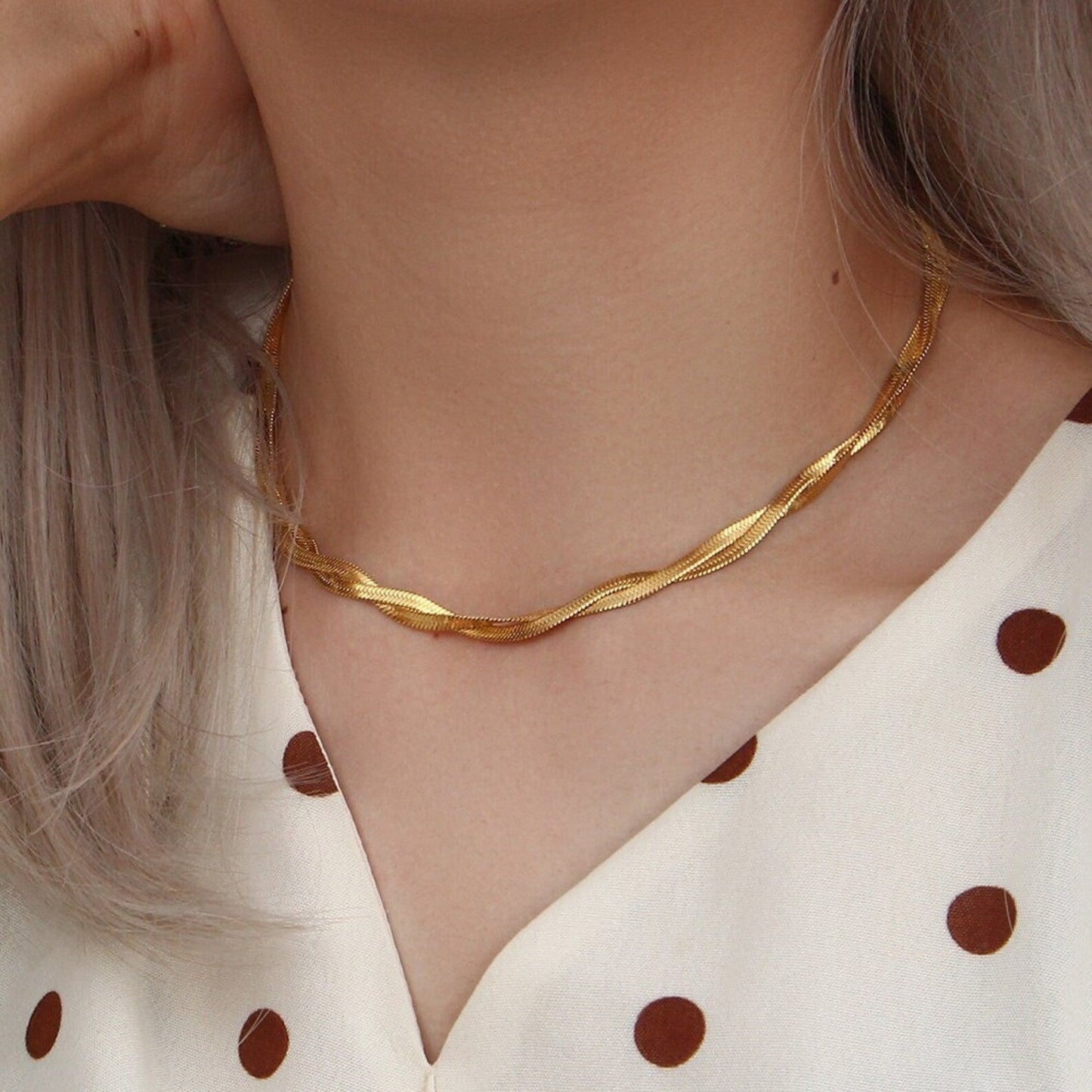 Twisted Chain Necklace Lysa