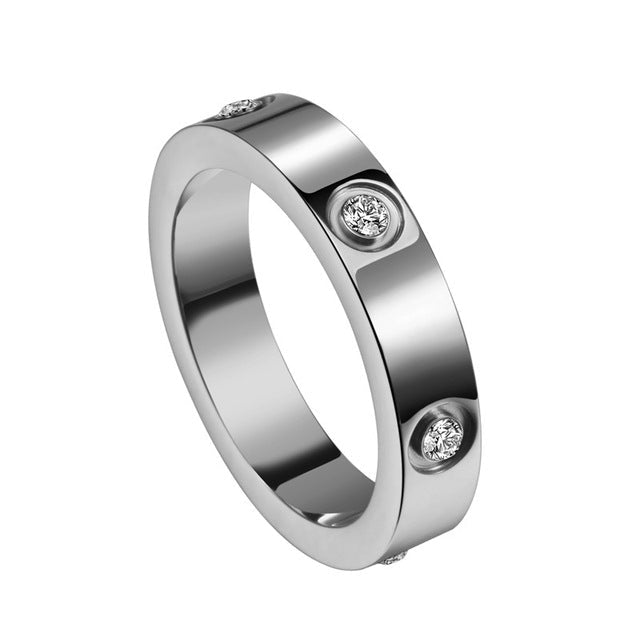 Eternity | Ring – Silver with Zirconias