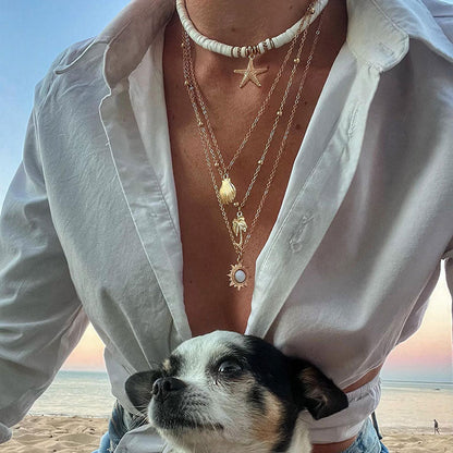 Retro Beach Necklace
