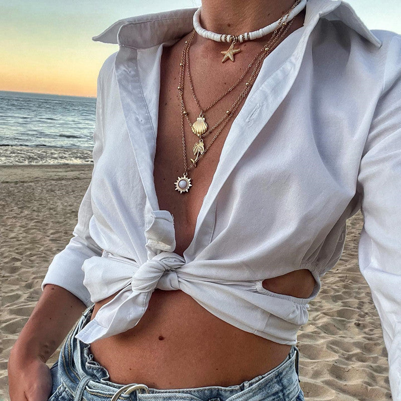 Retro Beach Necklace