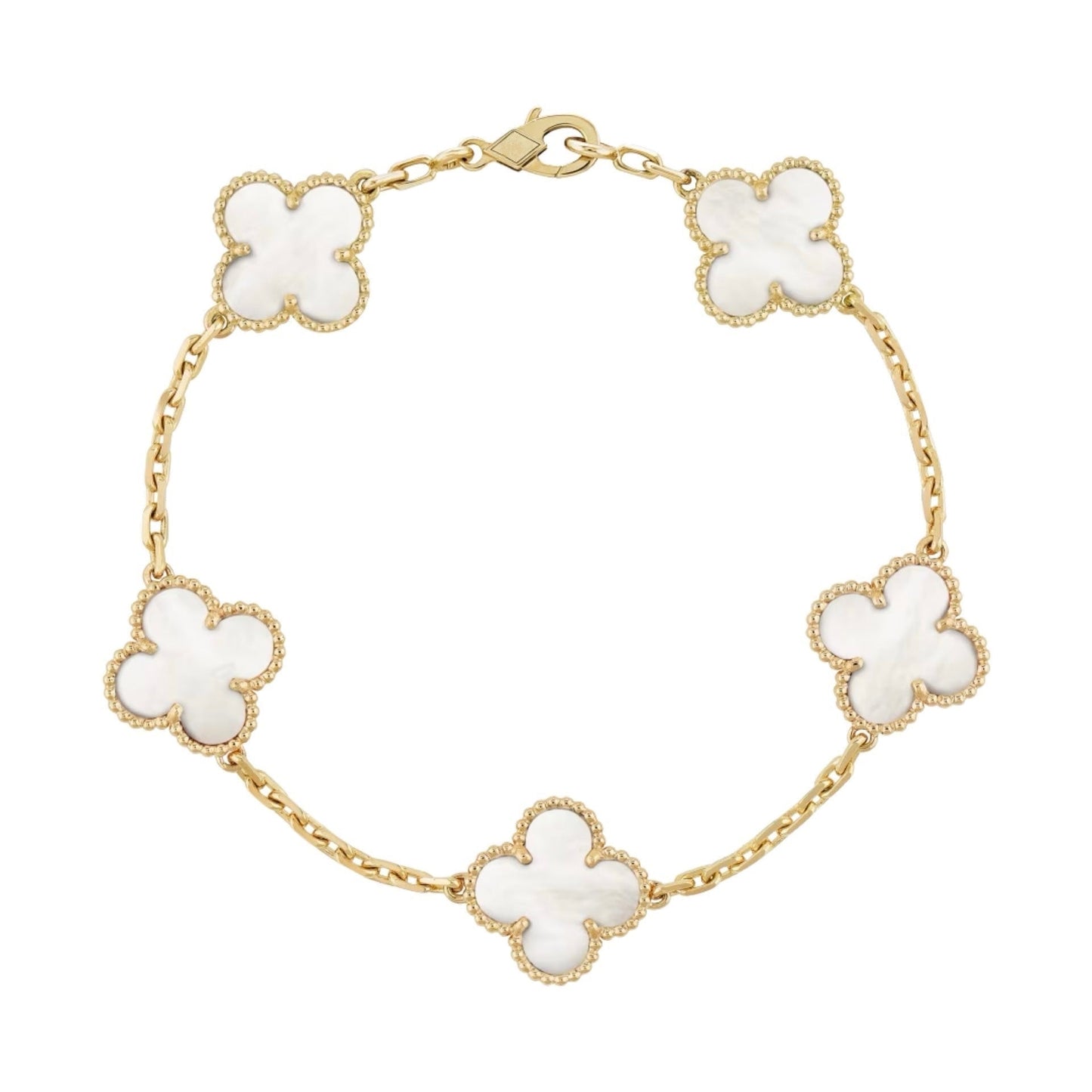 Clover | Bracelet – White Gold