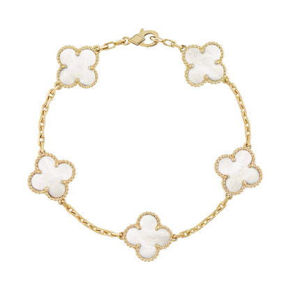 Clover | Bracelet – White Gold