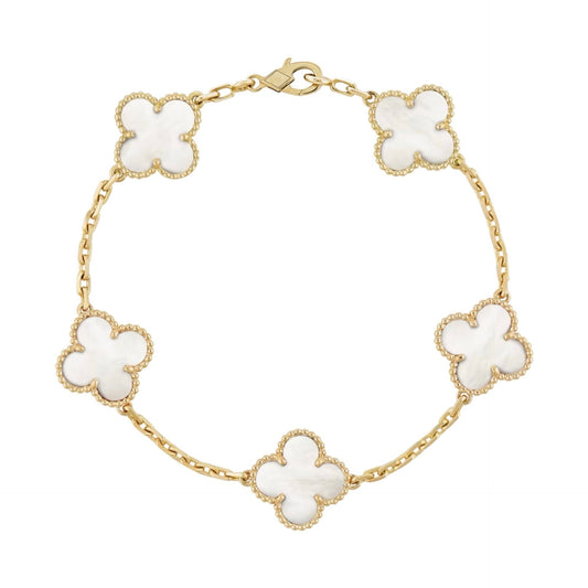 Clover | Bracelet – White Gold