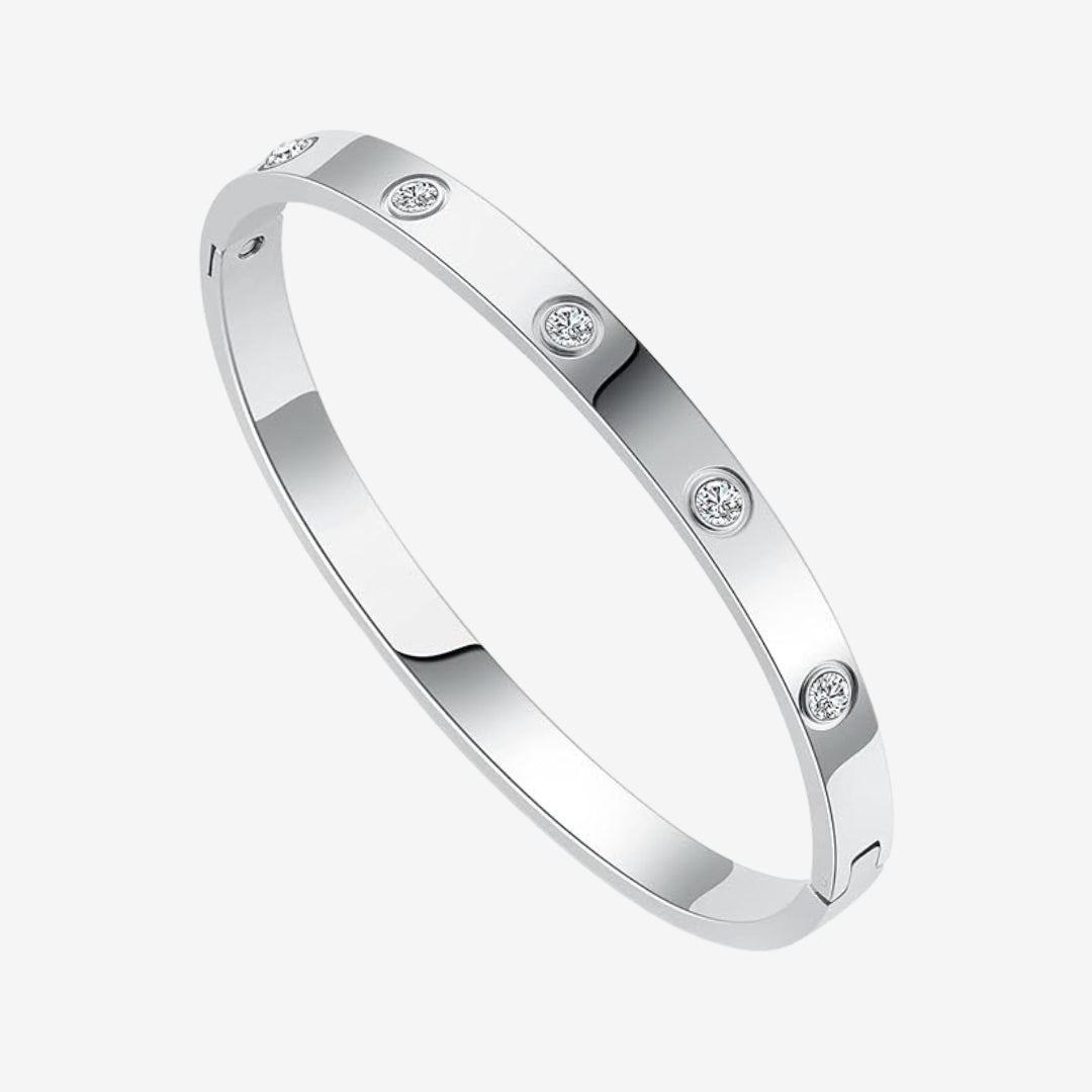 Eternity | Bracelet – Gold and Silver with Zirconia