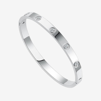 Eternity | Bracelet – Gold and Silver with Zirconia
