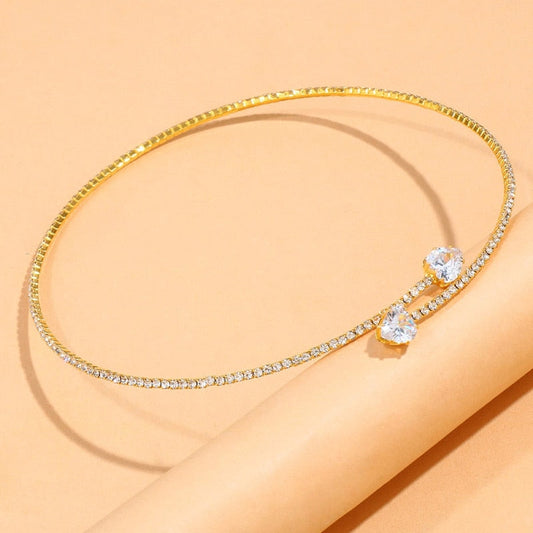 Crystal | Gold Necklace