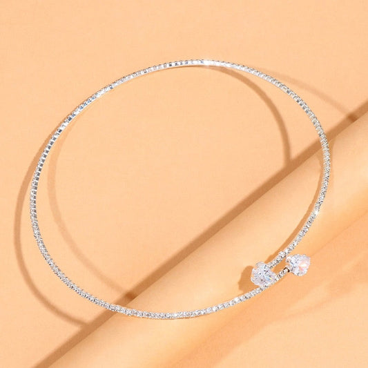 Crystal | Silver Necklace