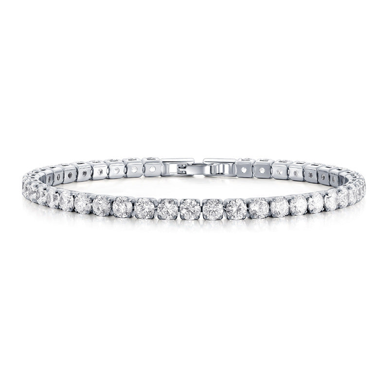 Chiara Silver Tennis Bracelet