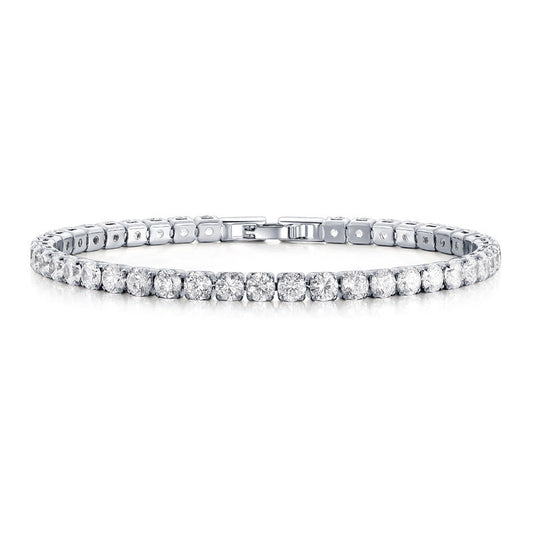 Chiara Silver Tennis Bracelet