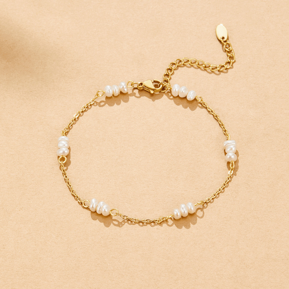 Alena Pearl Ankle Bracelet