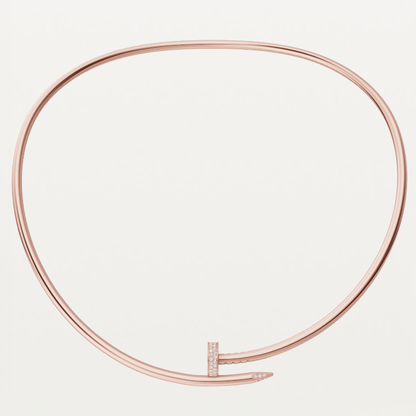 ASH ANNE - Rose Gold Diamond Necklace