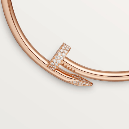 Ash Emilia Necklace - Rose Gold with Diamonds