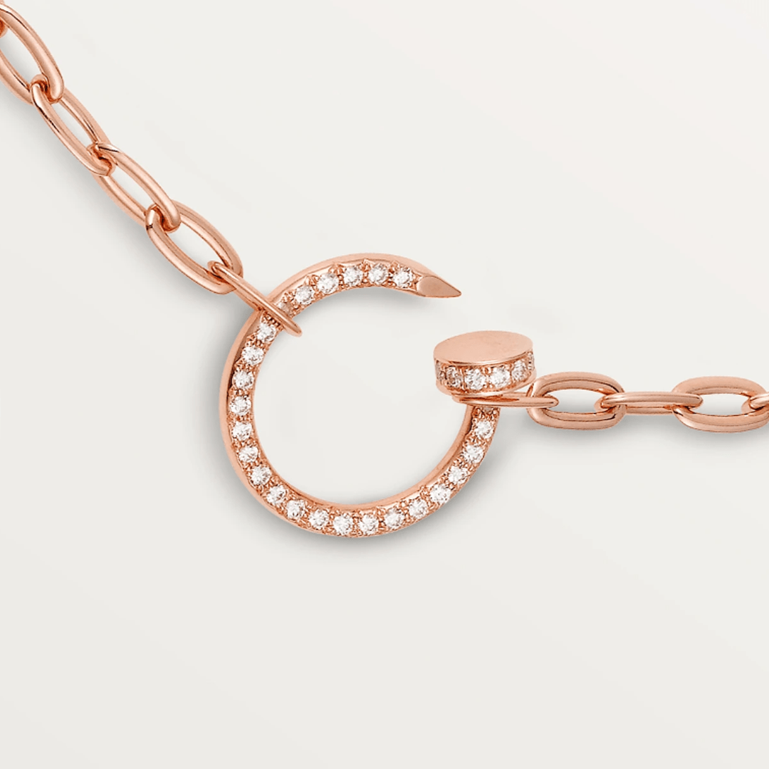 Ash Madeline – Rose Gold and Diamond Necklace
