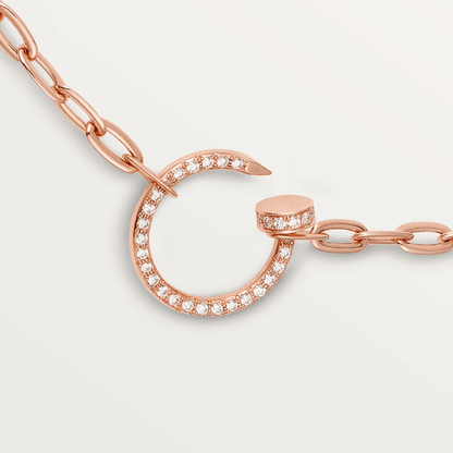 Ash Madeline – Rose Gold and Diamond Necklace