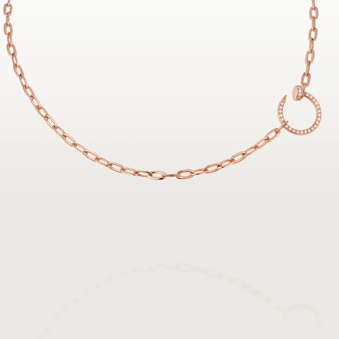 Ash Madeline – Rose Gold and Diamond Necklace