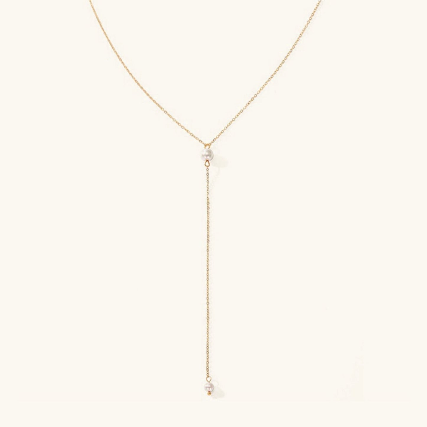 Beatrice Pearl Fringe Necklace