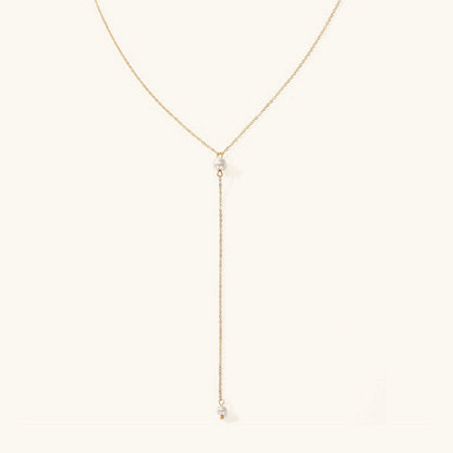 Beatrice Pearl Fringe Necklace