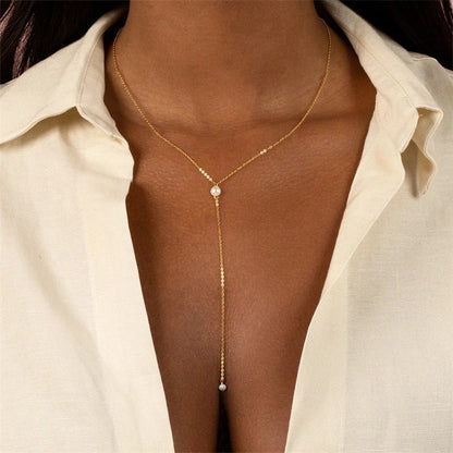 Beatrice Pearl Fringe Necklace