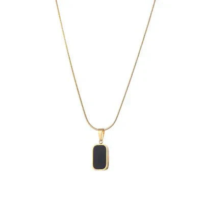 Necklace | Black Gold