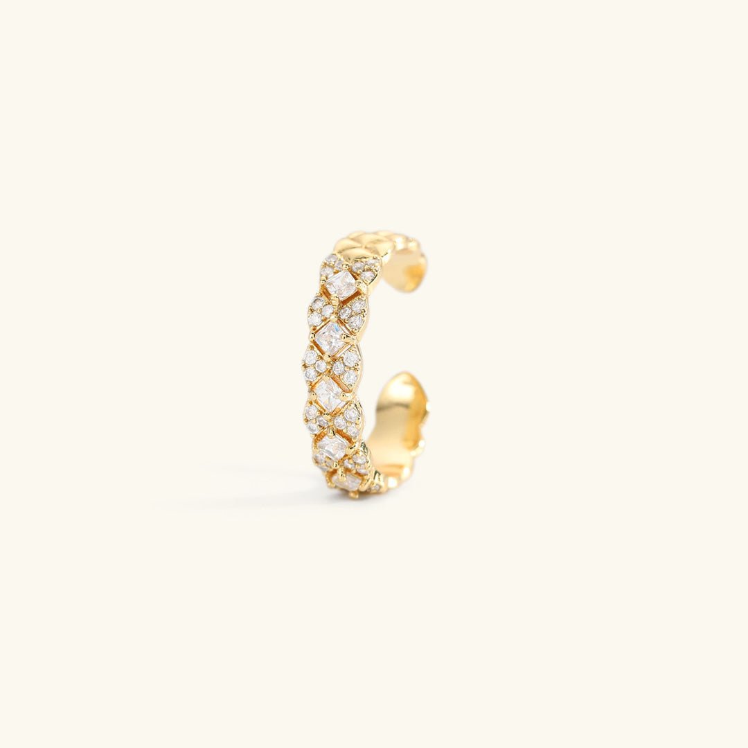 Gold Pattern Ring Camille