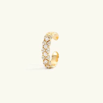 Gold Pattern Ring Camille