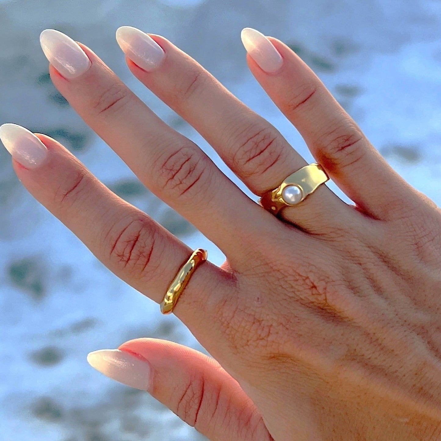 Cerulia Pearl Ring