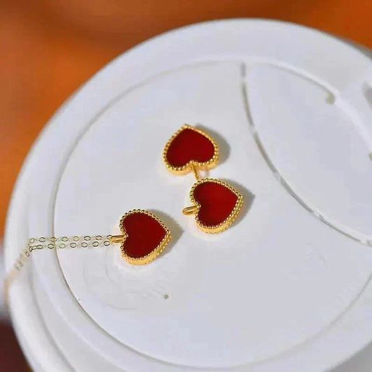 Red Heart Necklace