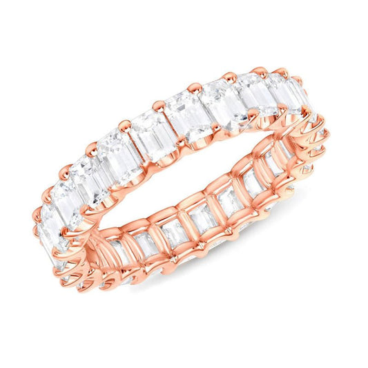 Rose Gold Cube Ring