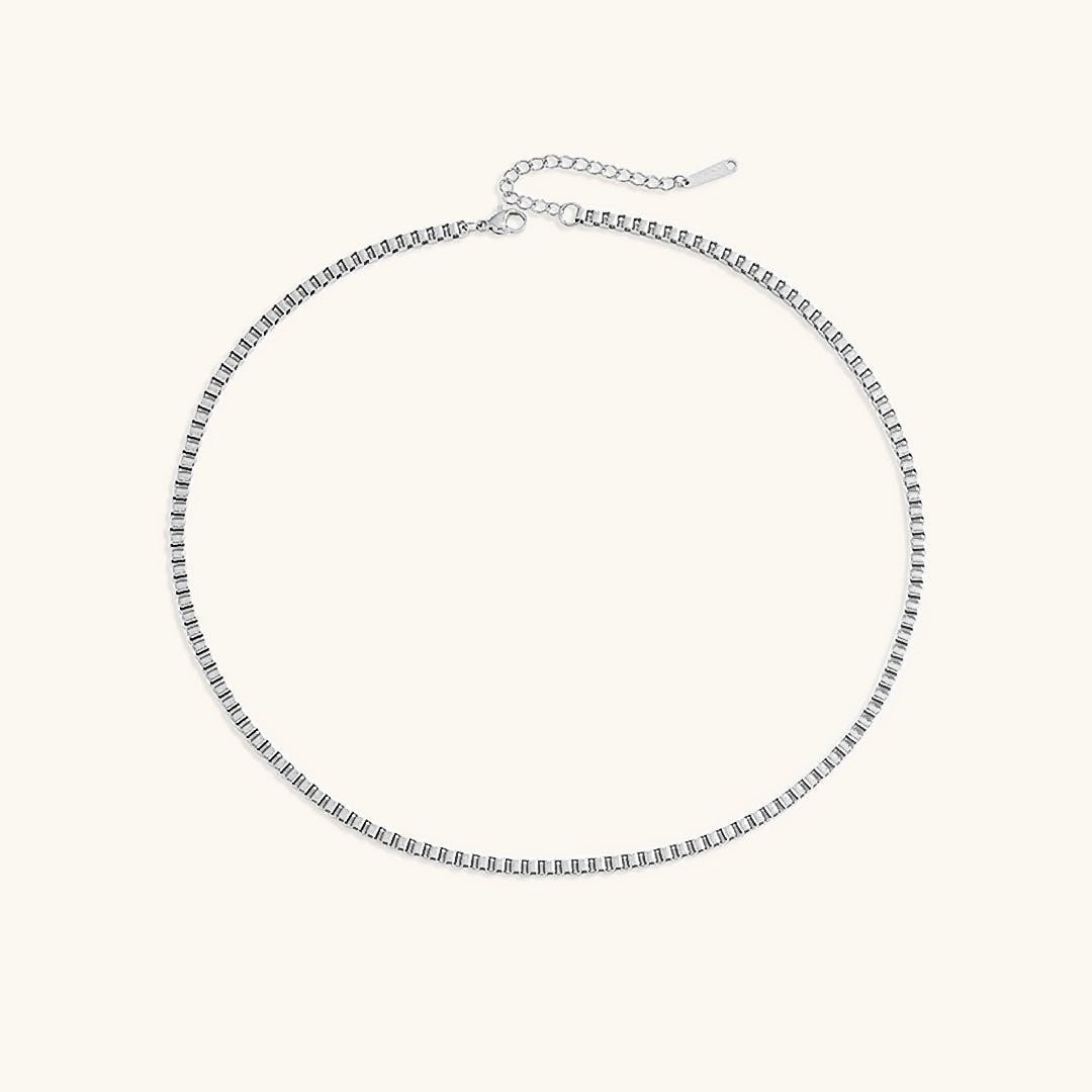Danica Gold Box Chain Necklace