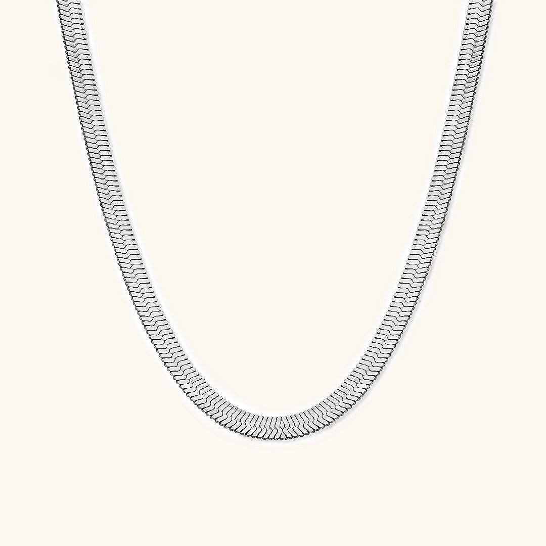 Chevron Gold Elysian Necklace