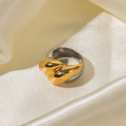 Fatima Two-Tone Ring