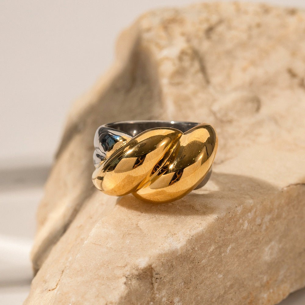 Fatima Two-Tone Ring
