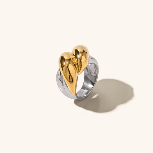 Fatima Two-Tone Ring
