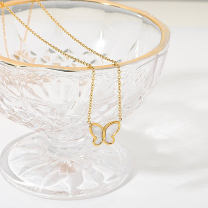 Flutterby Mother-of-Pearl Necklace