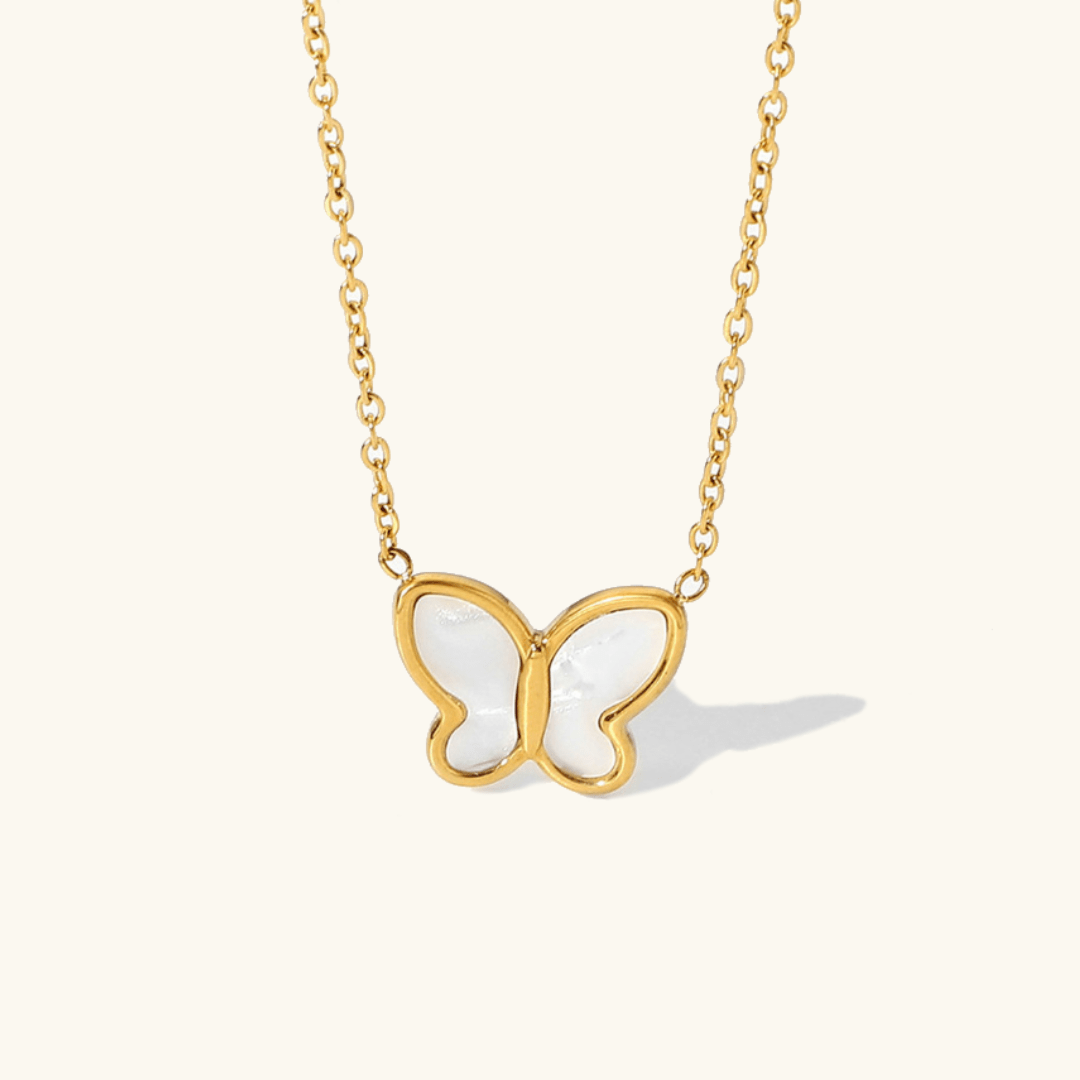 Flutterby Mother-of-Pearl Necklace