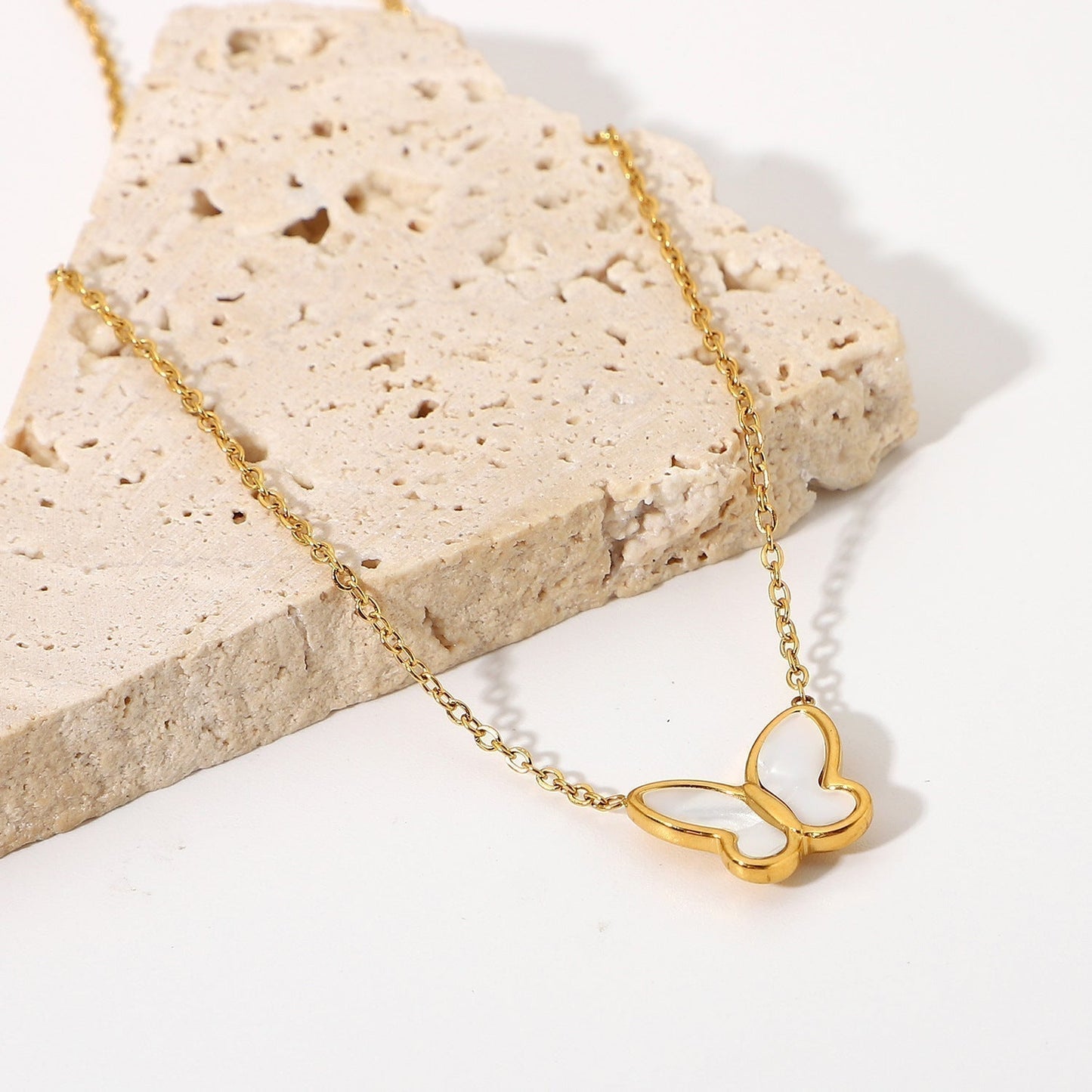 Flutterby Mother-of-Pearl Necklace