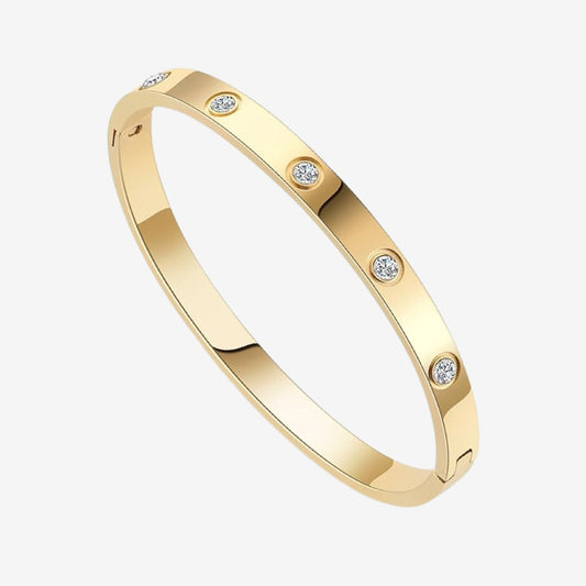 Eternity | Bracelet – Gold and Silver with Zirconia