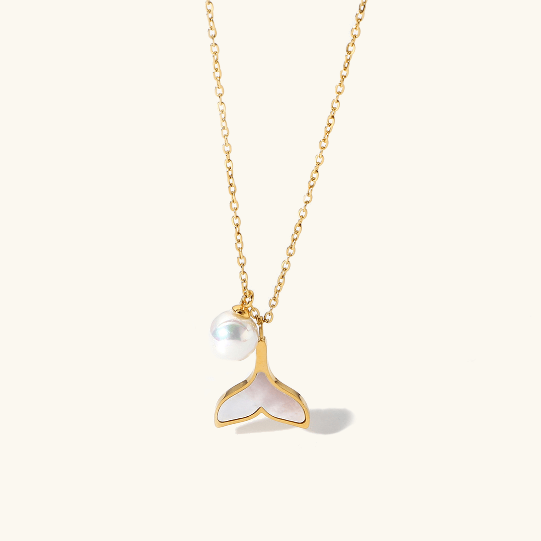 Freshwater Pearl Mermaid Necklace