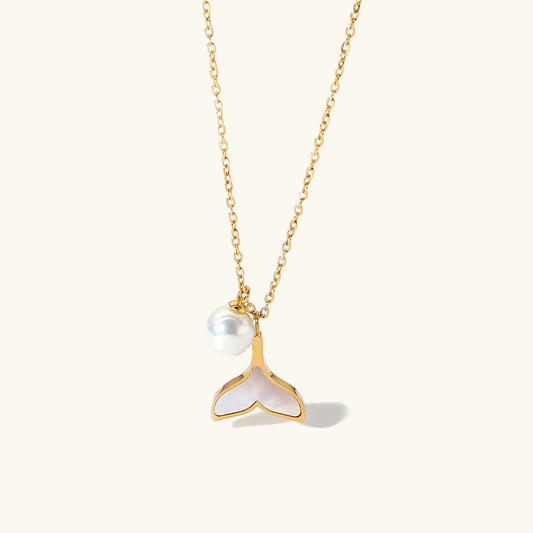 Freshwater Pearl Mermaid Necklace