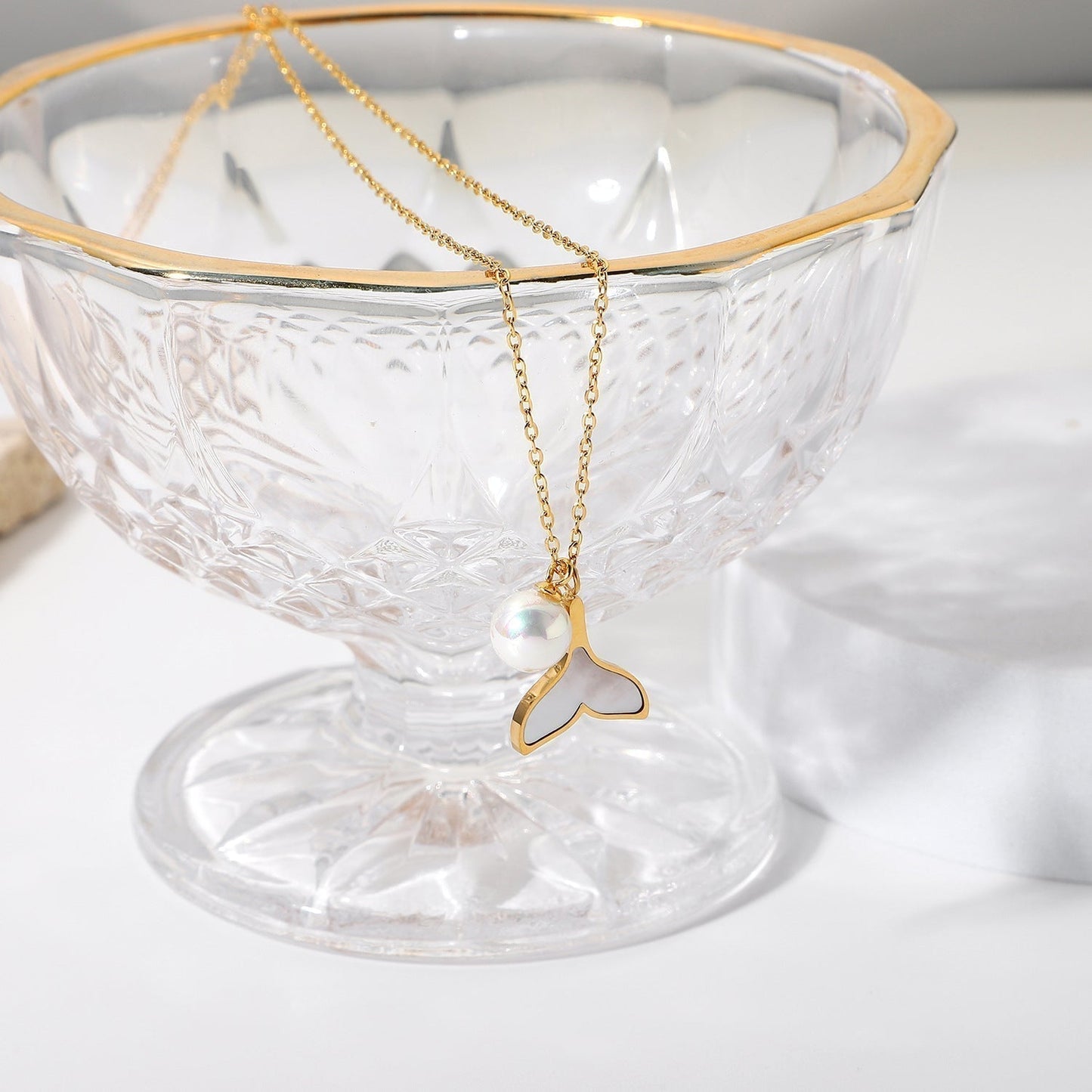 Freshwater Pearl Mermaid Necklace