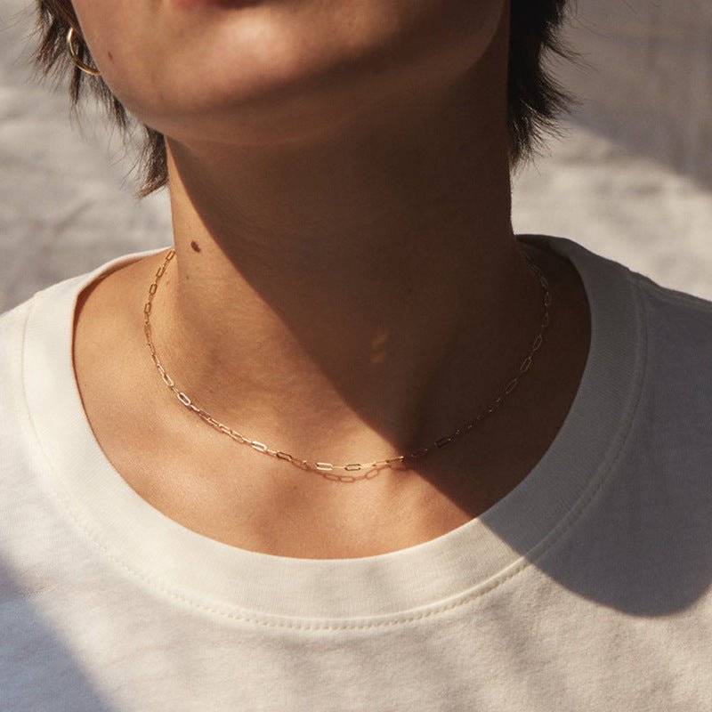 Nadia Trombone Chain Necklace