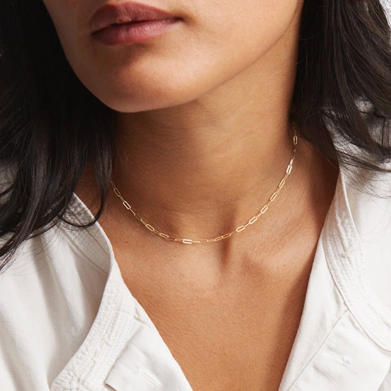 Nadia Trombone Chain Necklace