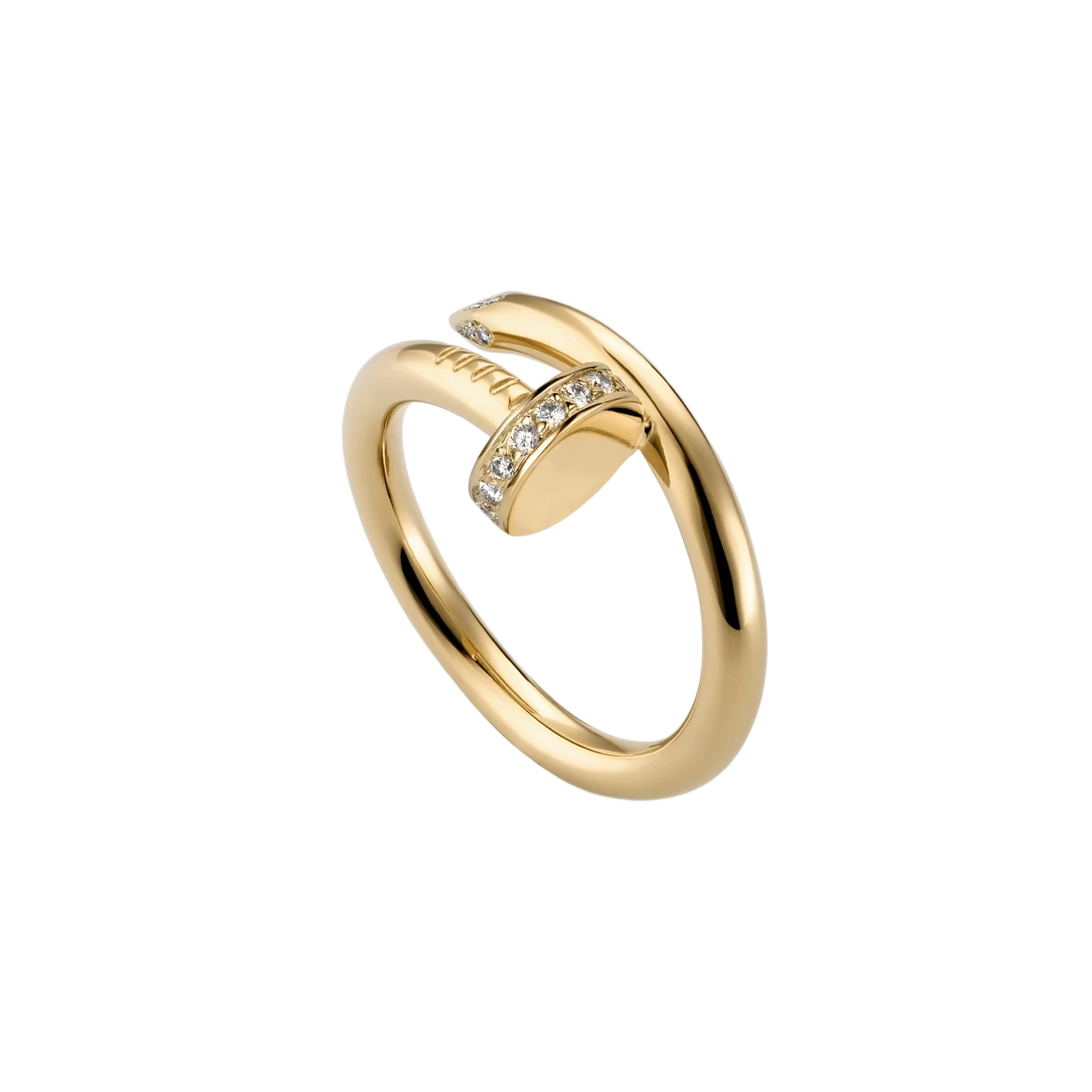 Luxury Gold Nail Ring