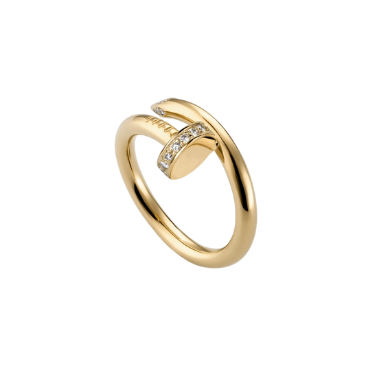 Luxury Gold Nail Ring
