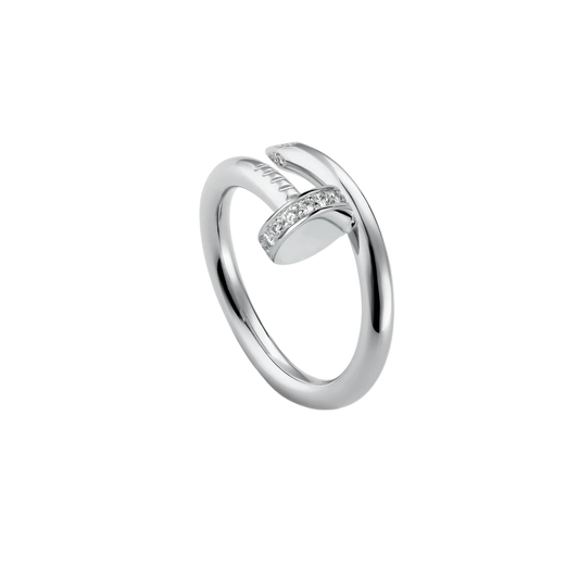 Deluxe Silver Nail Ring