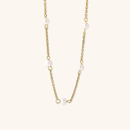 Nora Gold Bead Necklace