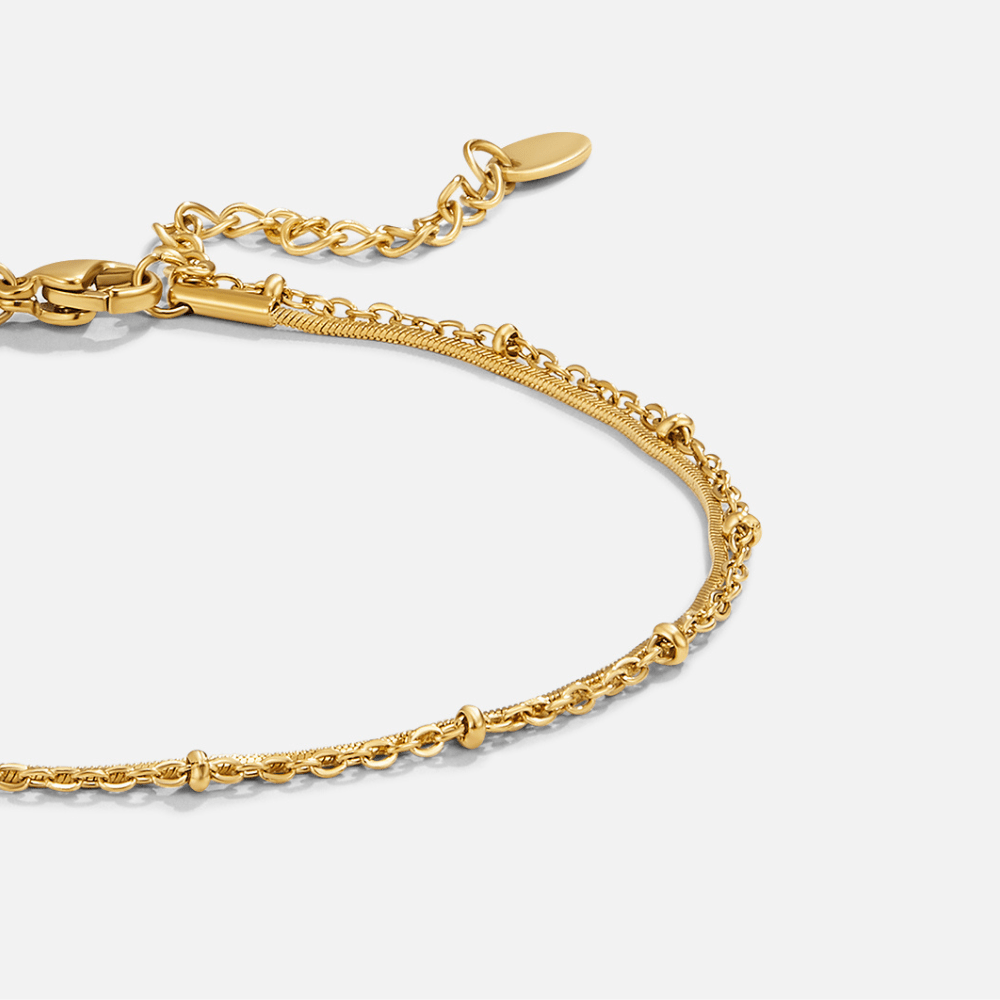 Pia Gold Ankle Bracelet