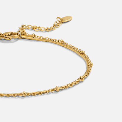 Pia Gold Ankle Bracelet