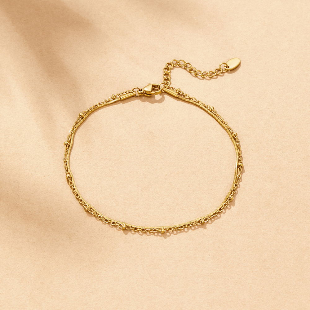 Pia Gold Ankle Bracelet